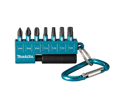 Impact BLACK screw bit set- 8 pkg qty - Makita