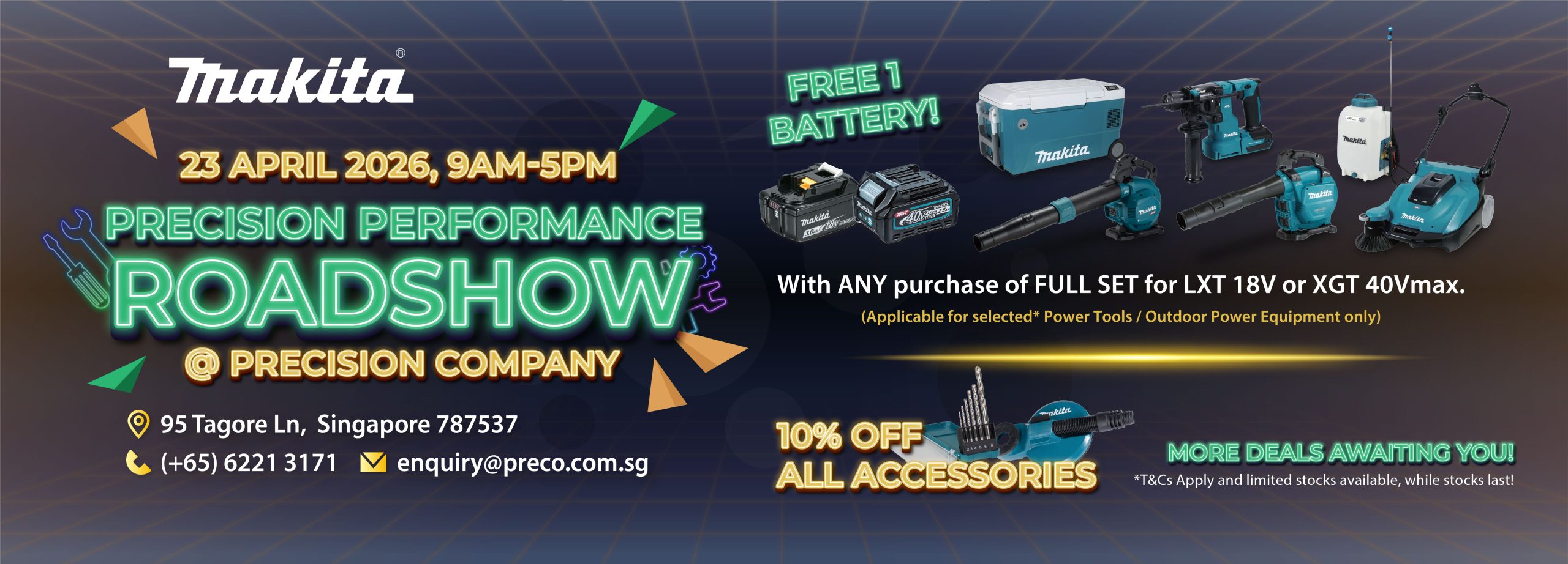 Preco Roadshow webbanner Preco Roadshow webbanner