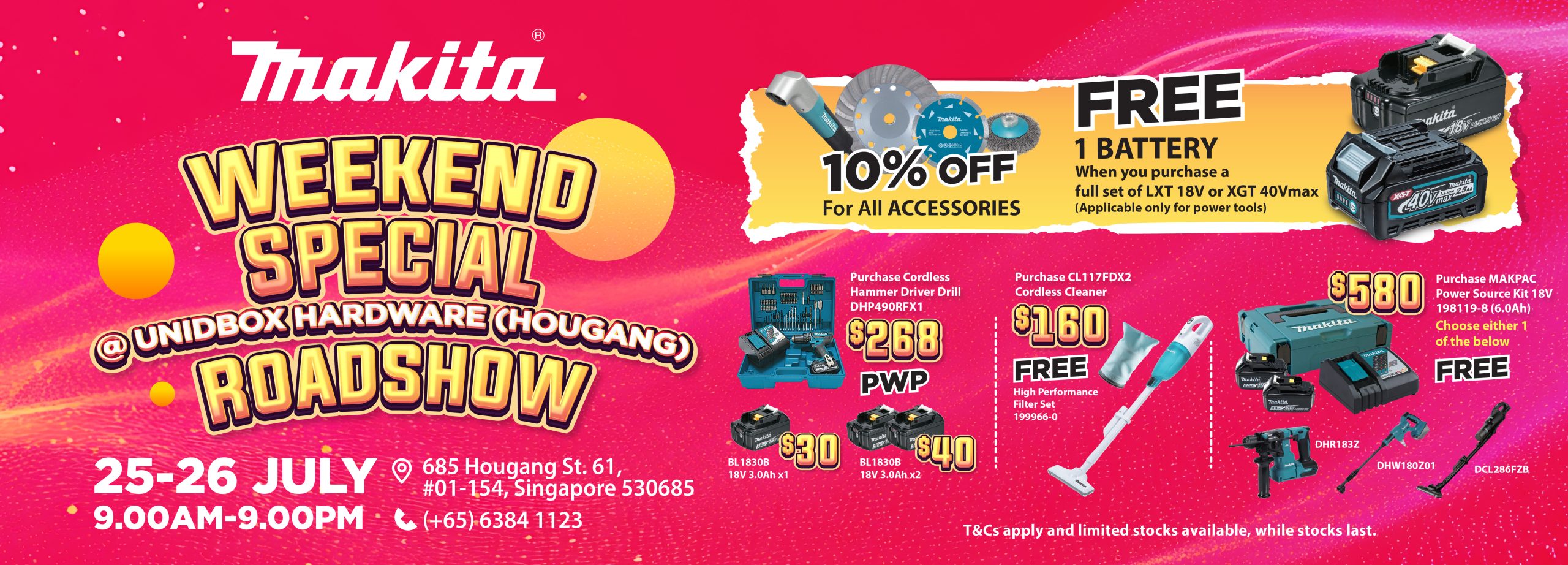 Unidbox Roadshow webbanner
